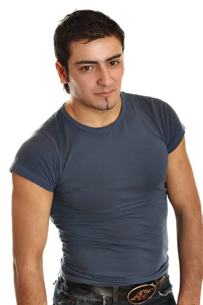 Portrait of a young man with an attitude — Stock Photo, Image