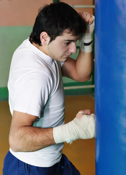 Boxer punch — Stock Photo, Image