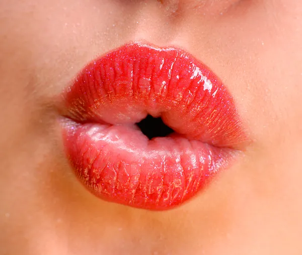 섹시 한 입술 — 스톡 사진