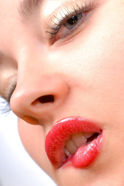 Sexy lippen — Stockfoto