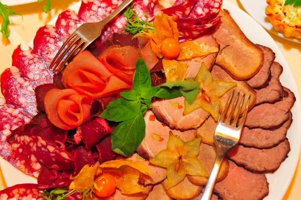 Meat platter — Stock Photo, Image
