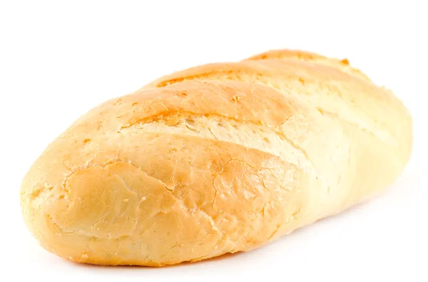 在白色上隔离的面包 — 图库照片