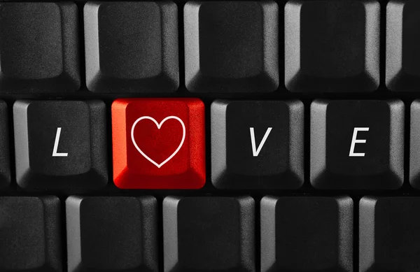 Virtuális szerelem — Stock Fotó