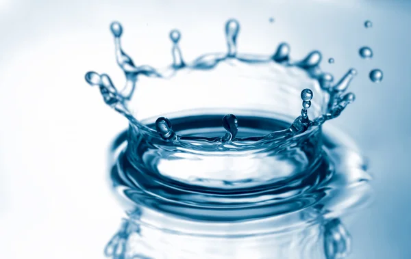 Vatten krona — Stockfoto