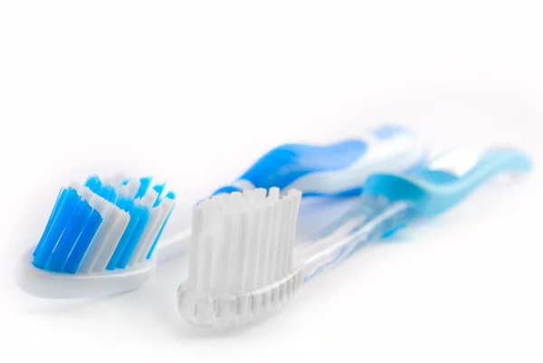 Två tandborstar — Stockfoto