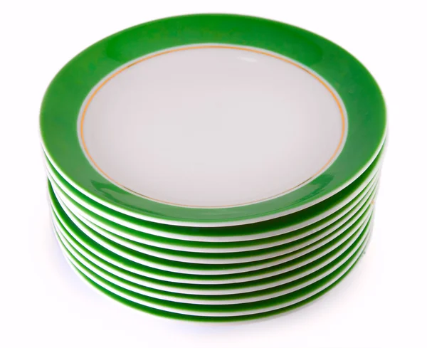 Stack of plates — Stock Photo, Image