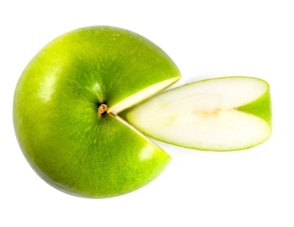 Apfel und es — Stockfoto