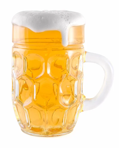 Frisches Bier — Stockfoto
