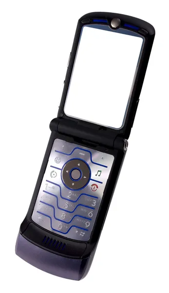 Σύγχρονο λεπτό κινητό τηλέφωνο — Φωτογραφία Αρχείου