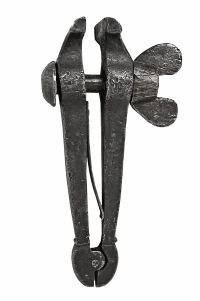 Vintage hand vise Royalty Free Stock Images