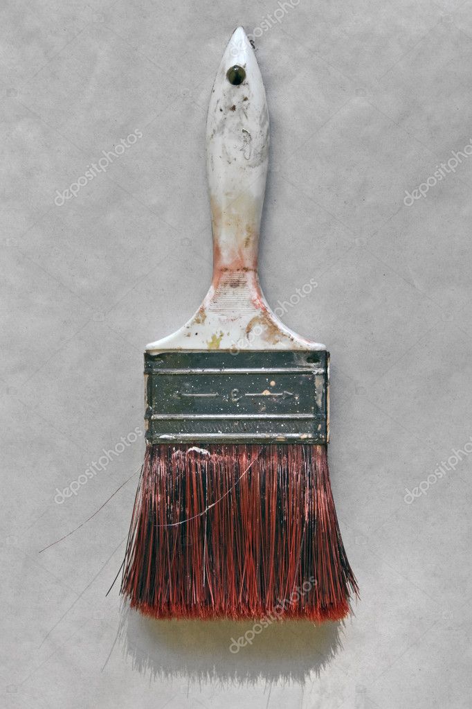 Old paint brush — Stock Photo © RedDaxLuma #1242263