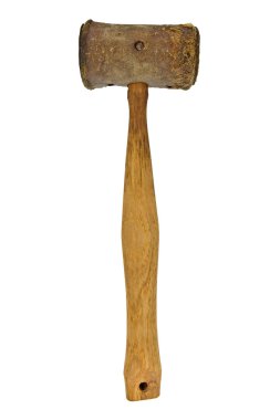 Vintage rawhide mallet clipart