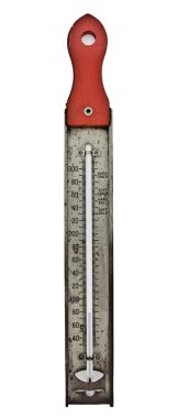 Vintage candy thermometer clipart