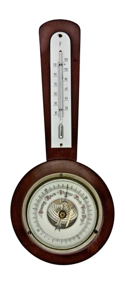 Barómetro vintage — Fotografia de Stock