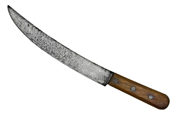 Винтажный цимитровый нож — стоковое фото