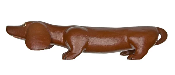 Vintage hund Figurin — Stockfoto
