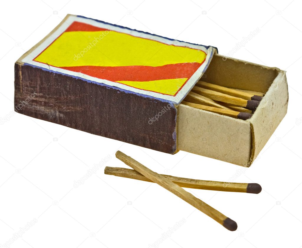 Vintage box of matches