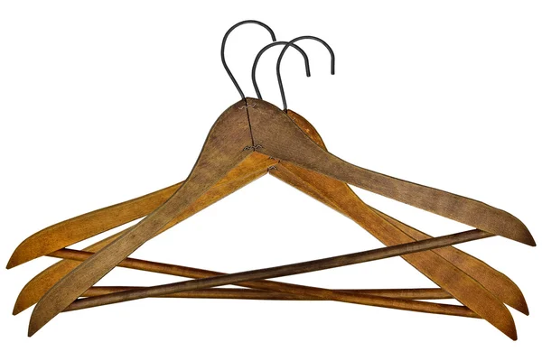 Vintage clothes hangers — Stock Photo, Image