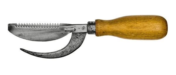 Vintage fish knife — Stock Photo, Image