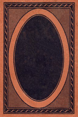 Vintage desenli karton