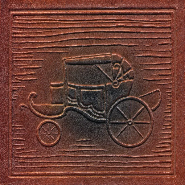 Leathercraft box — Stock Photo, Image