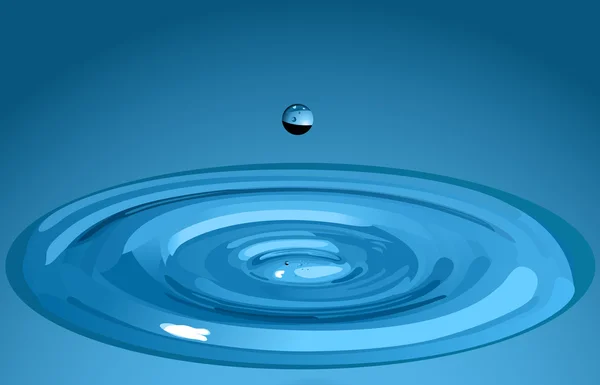 Kapka vody — Stockový vektor