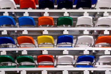 Stadium seats clipart