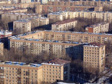 City roofs clipart