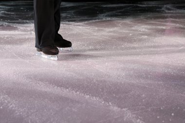 Figure skater clipart