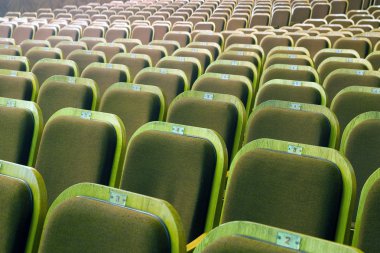 Seats of auditorium