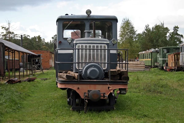 Stará lokomotiva — Stock fotografie