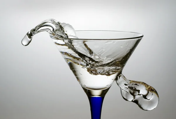 Water en glas — Stockfoto