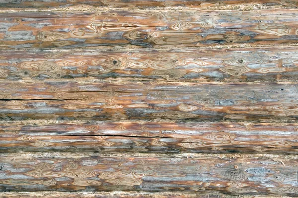 Logs na parede — Fotografia de Stock