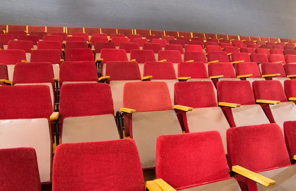 Sæder til auditorium - Stock-foto
