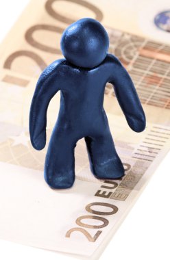 Plasticine person clipart