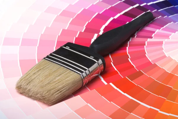 Pestré barvy barevné vzorníky — Stock fotografie