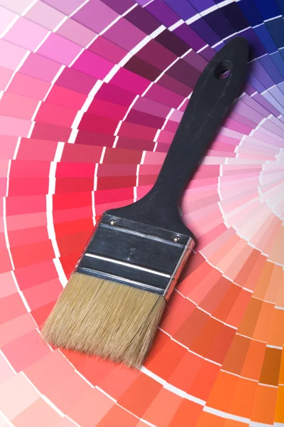 Colorful Paint Color Swatches — Stockfoto