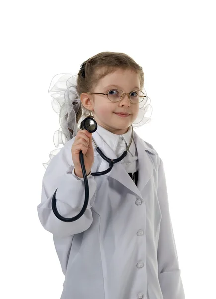 O pequeno doutor — Fotografia de Stock