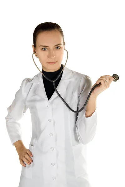 Genç kadın doktor — Stok fotoğraf