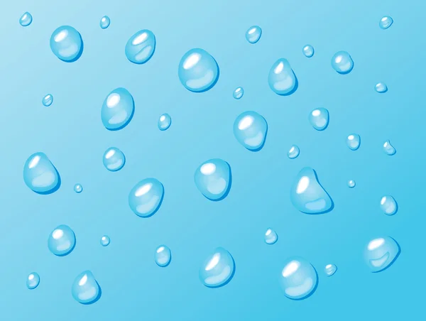 stock vector Water drops