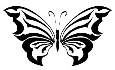 The butterfly clipart