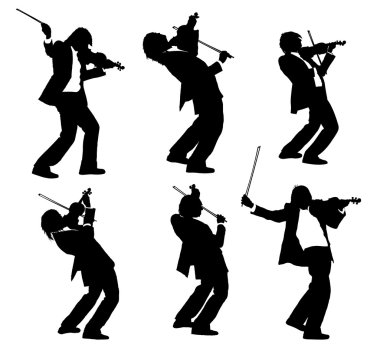 Violinist clipart