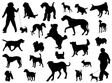 Dog Silhouette clipart