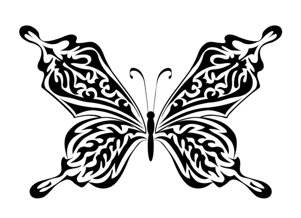 De vlinder — Stockvector