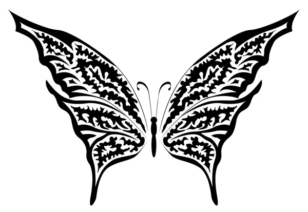 A pillangó — Stock Vector