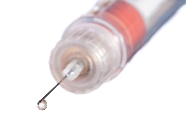 Pluma de insulina — Foto de Stock
