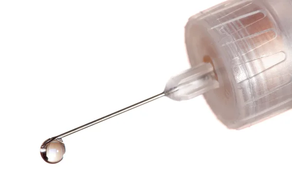 Bolígrafo jeringa insulina — Foto de Stock