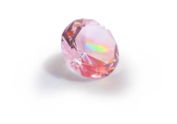 Růžový krystal — Stock fotografie