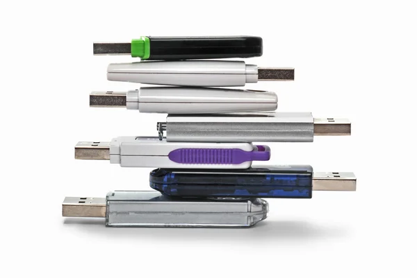 USB flash diskler — Stok fotoğraf