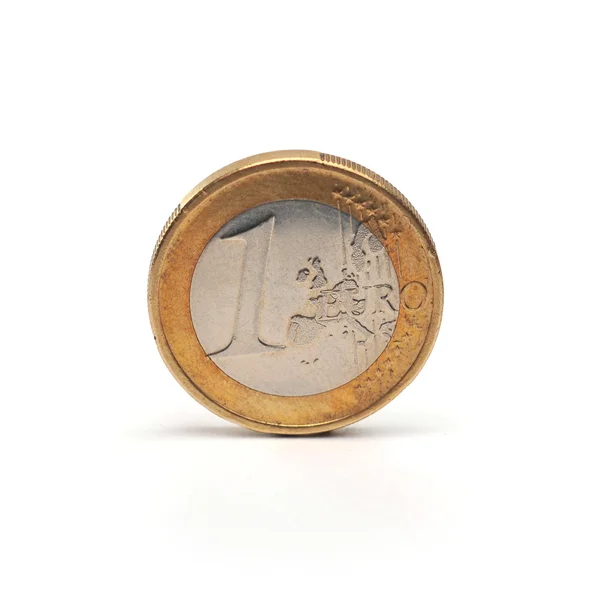1 євро — стокове фото